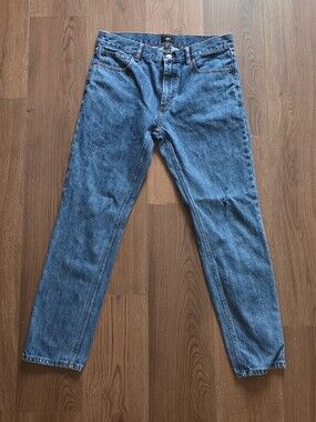 Obey - New Threat Slim Straight Jeans - 33 - Medium Wash